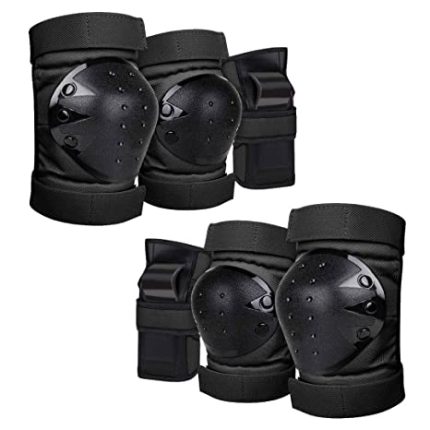 3-IN-1 PROTECTIVE GEAR SET FOR MULTI-SPORTS (KNEE-PADS,ELBOW PADS,WRIST  GUARDS - Electric Bike And Parts
